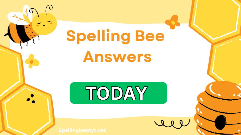 Spelling Bee Answers Today [November 9, 2024]